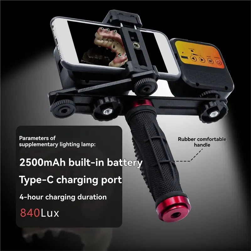 Phone Photography Light Dentists' Camera Wide-Angle Lens Professional Lighting Mobile Videos And Photos