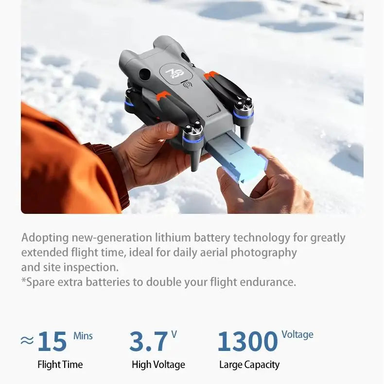 L700 PRO / PRO MAX GPS Drone 4K Professional 3-Axis HD Dual Cameras Security UAV Obstacle Avoidance Brushless 5G WIFI Quadcopter